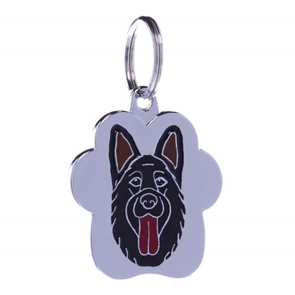 Picture of TAG RAIN GERMAN SHEPHERD BLACK